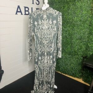 Norma Kamali fishtail dress